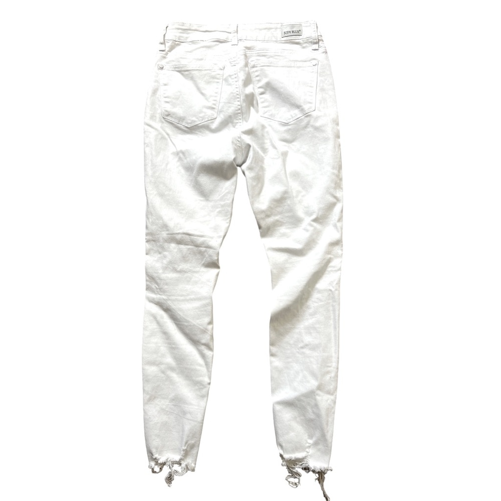 Judy Blue Skinny Fit White Distressed Jeans 5 / 27